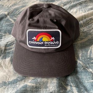 Cinnamon Rainbows Surf Company strap back hat